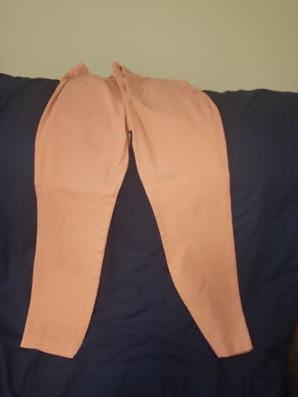 Old Navy Pixie Ankle Pants in Dusty Peach